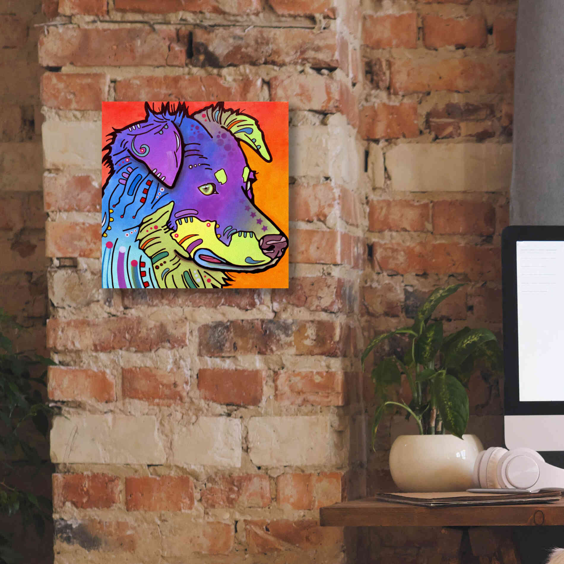 'Within' by Dean Russo, Giclee Canvas Wall Art,12x12