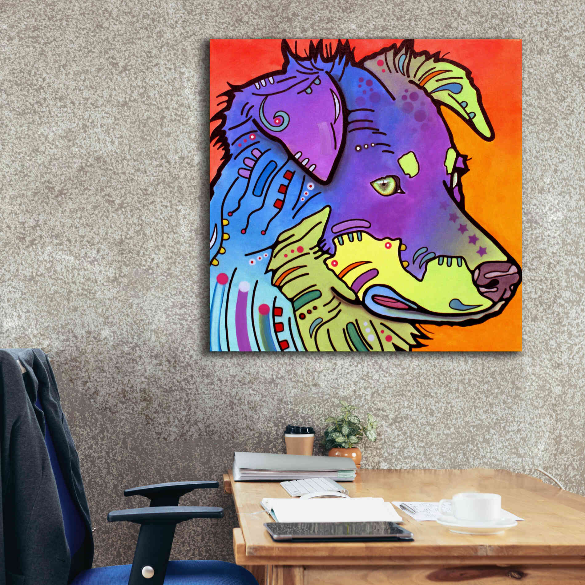 'Within' by Dean Russo, Giclee Canvas Wall Art,37x37