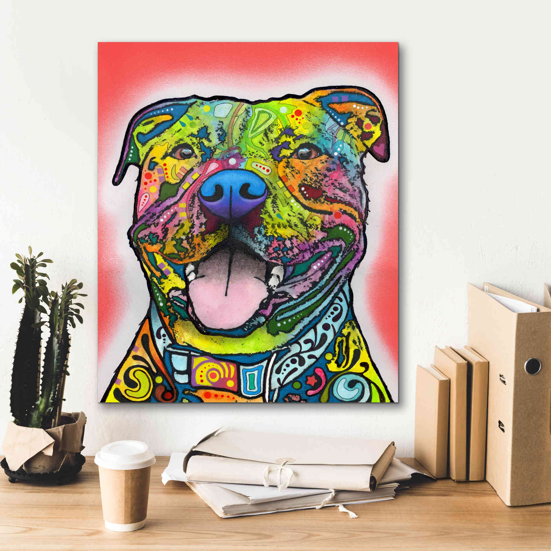 'Blanche' by Dean Russo, Giclee Canvas Wall Art,20x24