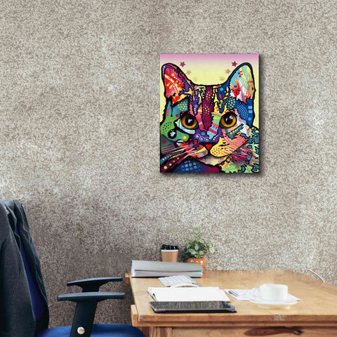 Image of 'Maya Cat' by Dean Russo, Giclee Canvas Wall Art,20x24