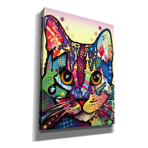 Image of 'Maya Cat' by Dean Russo, Giclee Canvas Wall Art