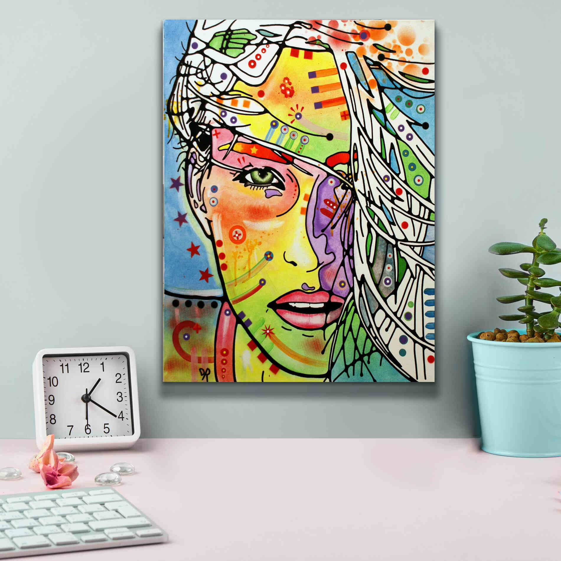 'Wind Swept' by Dean Russo, Giclee Canvas Wall Art,12x16