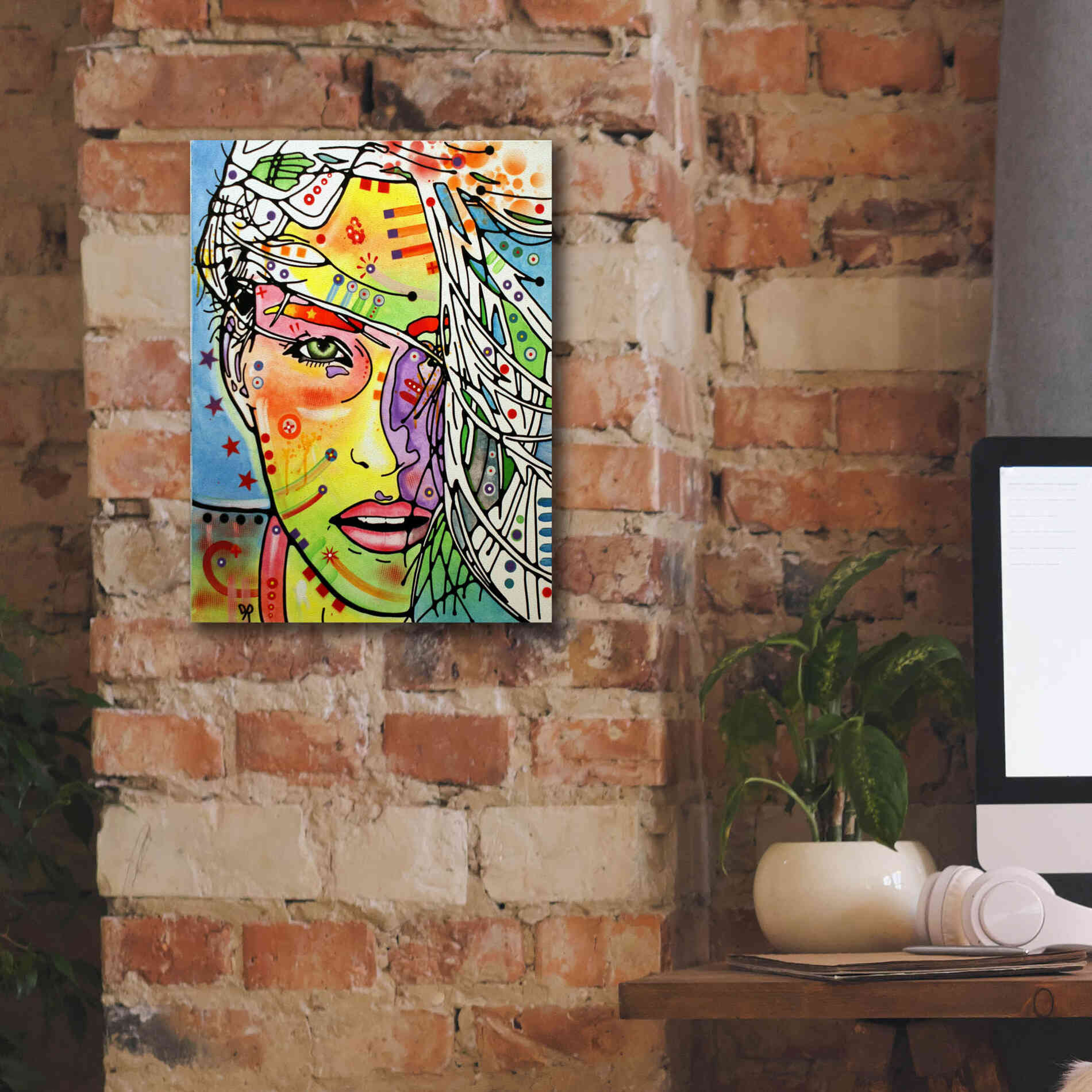 'Wind Swept' by Dean Russo, Giclee Canvas Wall Art,12x16