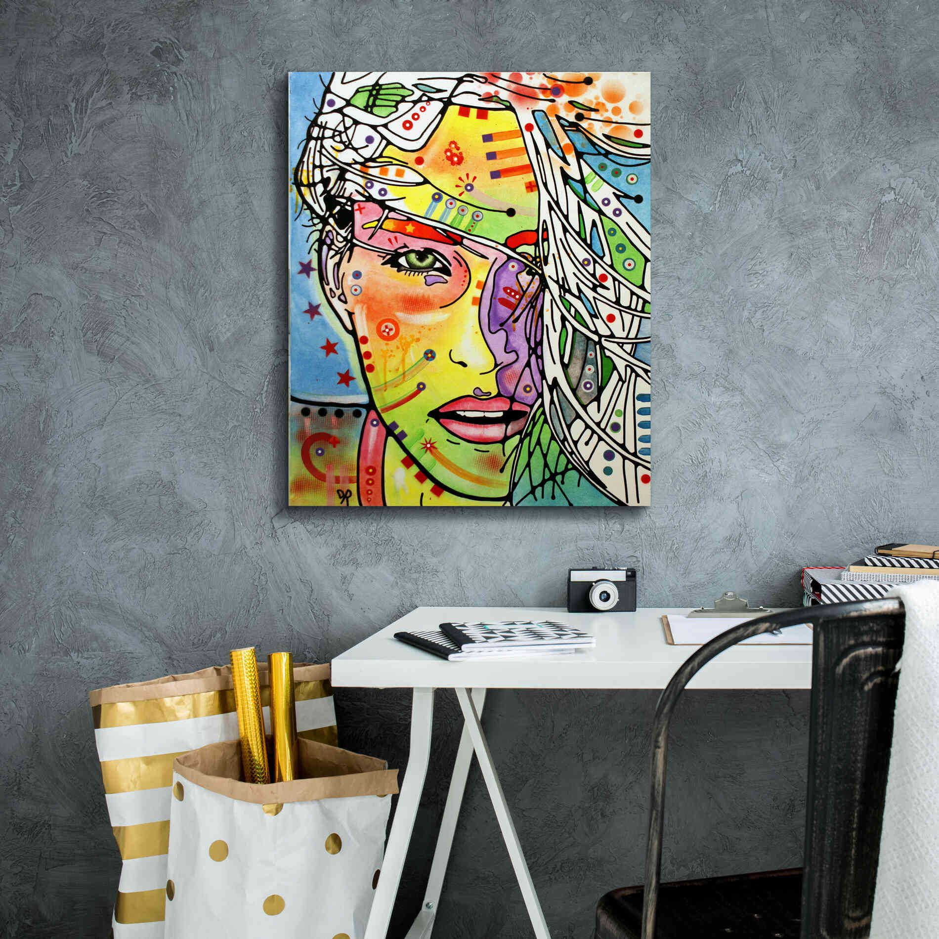 'Wind Swept' by Dean Russo, Giclee Canvas Wall Art,20x24