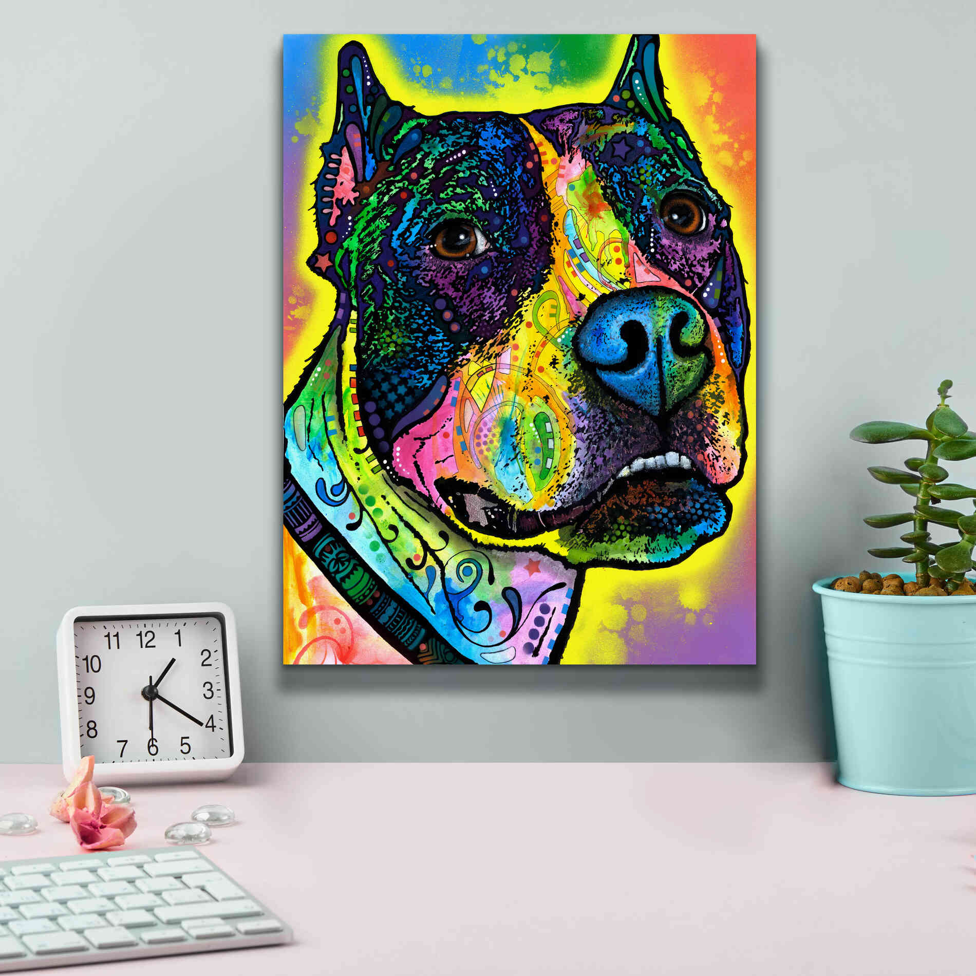 'Justice' by Dean Russo, Giclee Canvas Wall Art,12x16