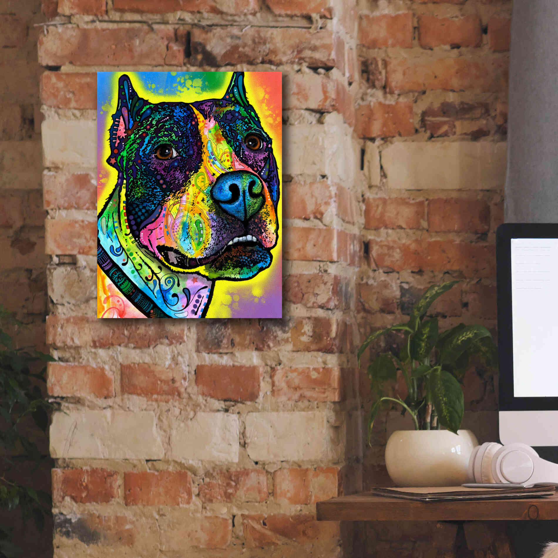 'Justice' by Dean Russo, Giclee Canvas Wall Art,12x16