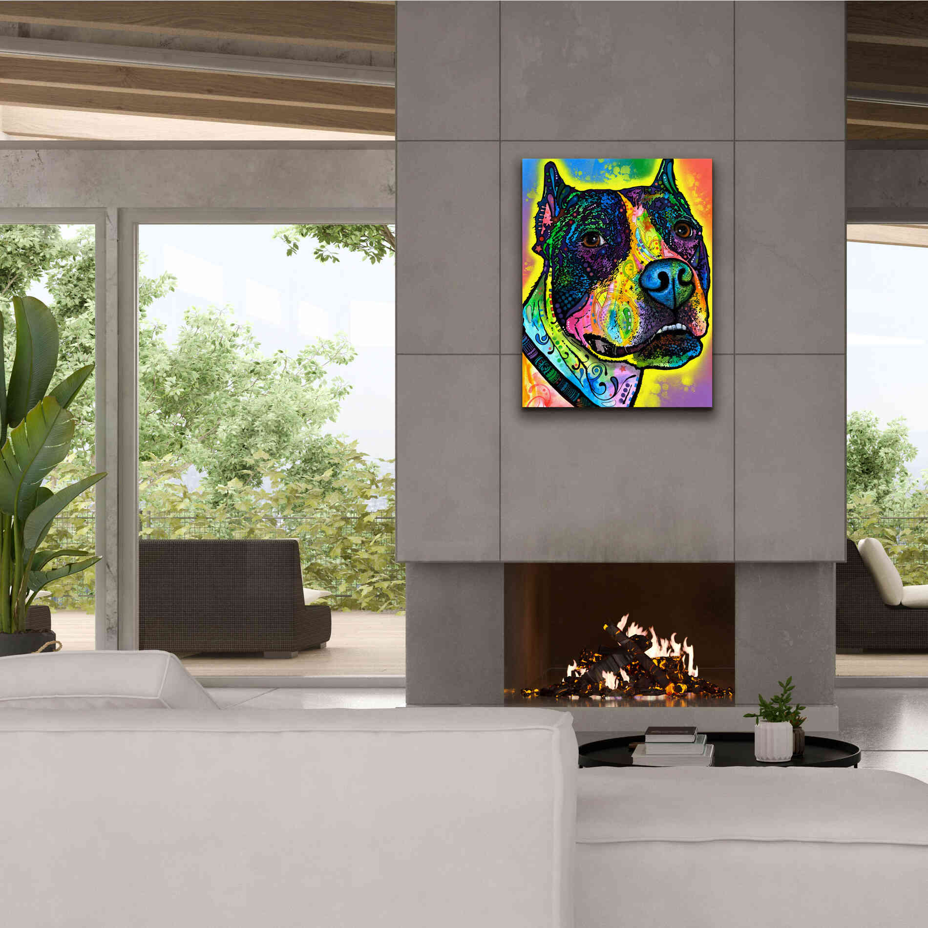 'Justice' by Dean Russo, Giclee Canvas Wall Art,26x34