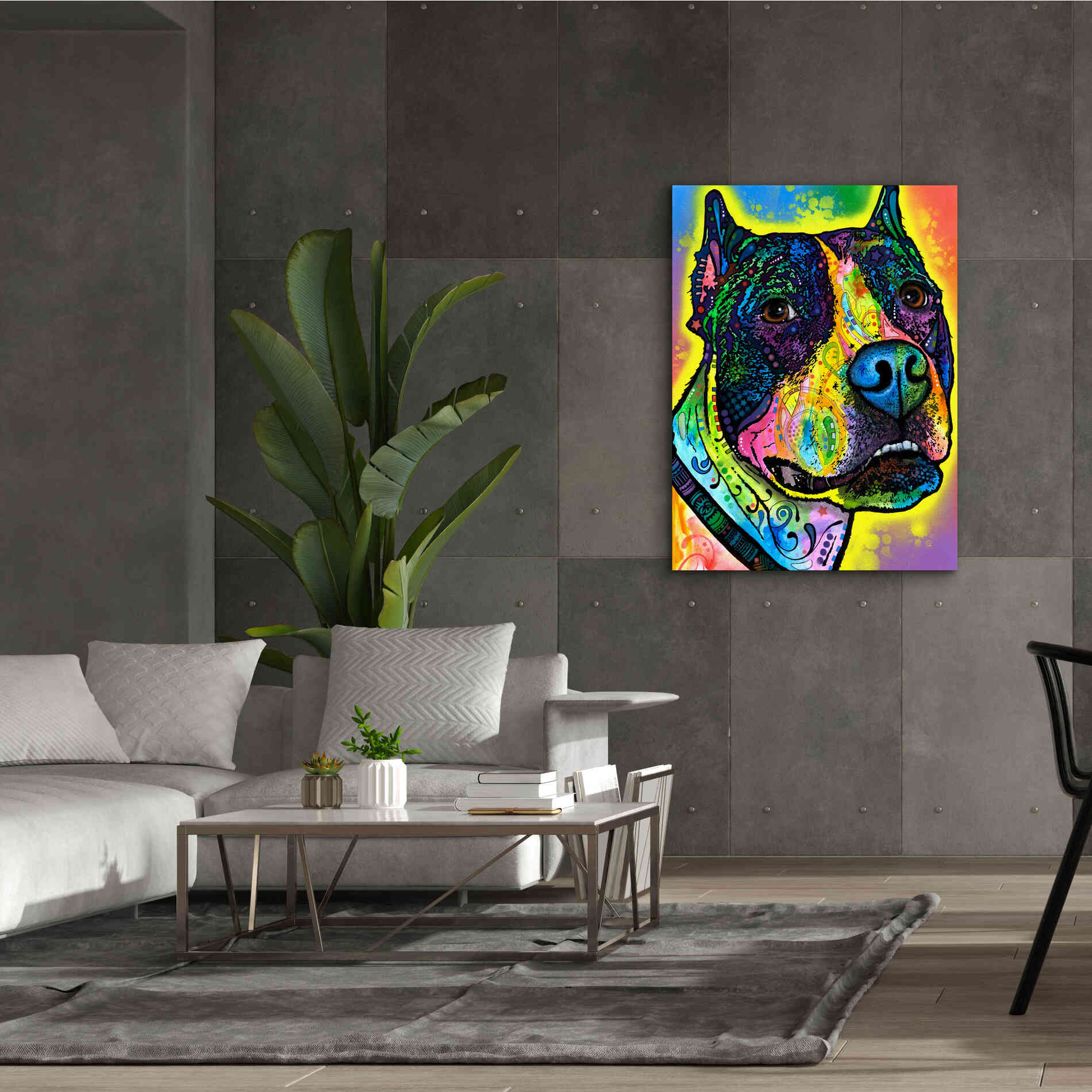 'Justice' by Dean Russo, Giclee Canvas Wall Art,40x54