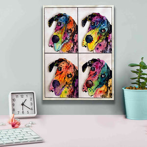 '4 Danes' by Dean Russo, Giclee Canvas Wall Art,12x16