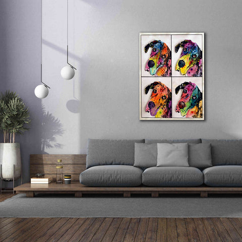 Image of '4 Danes' by Dean Russo, Giclee Canvas Wall Art,40x54