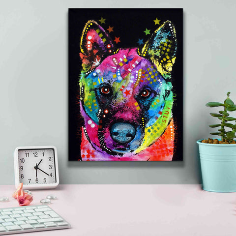 Image of 'Akita 2' by Dean Russo, Giclee Canvas Wall Art,12x16