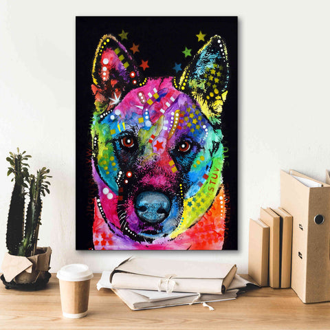 Image of 'Akita 2' by Dean Russo, Giclee Canvas Wall Art,18x26