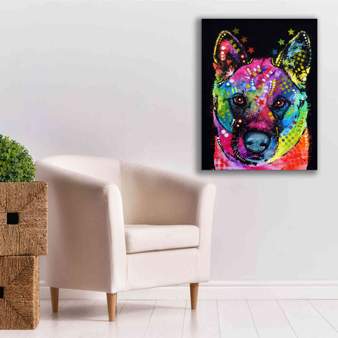 Image of 'Akita 2' by Dean Russo, Giclee Canvas Wall Art,26x34
