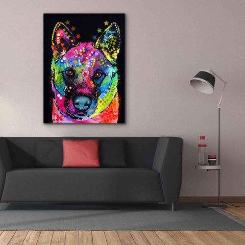 Image of 'Akita 2' by Dean Russo, Giclee Canvas Wall Art,40x54