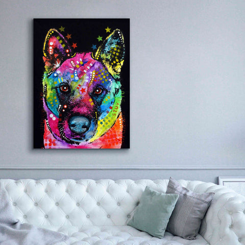 Image of 'Akita 2' by Dean Russo, Giclee Canvas Wall Art,40x54