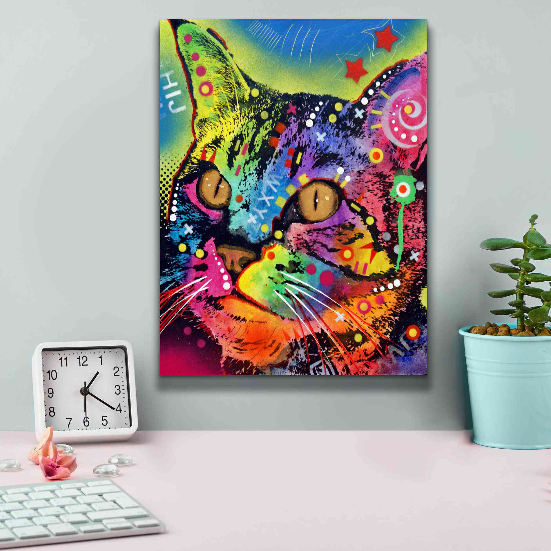 'Alpha' by Dean Russo, Giclee Canvas Wall Art,12x16