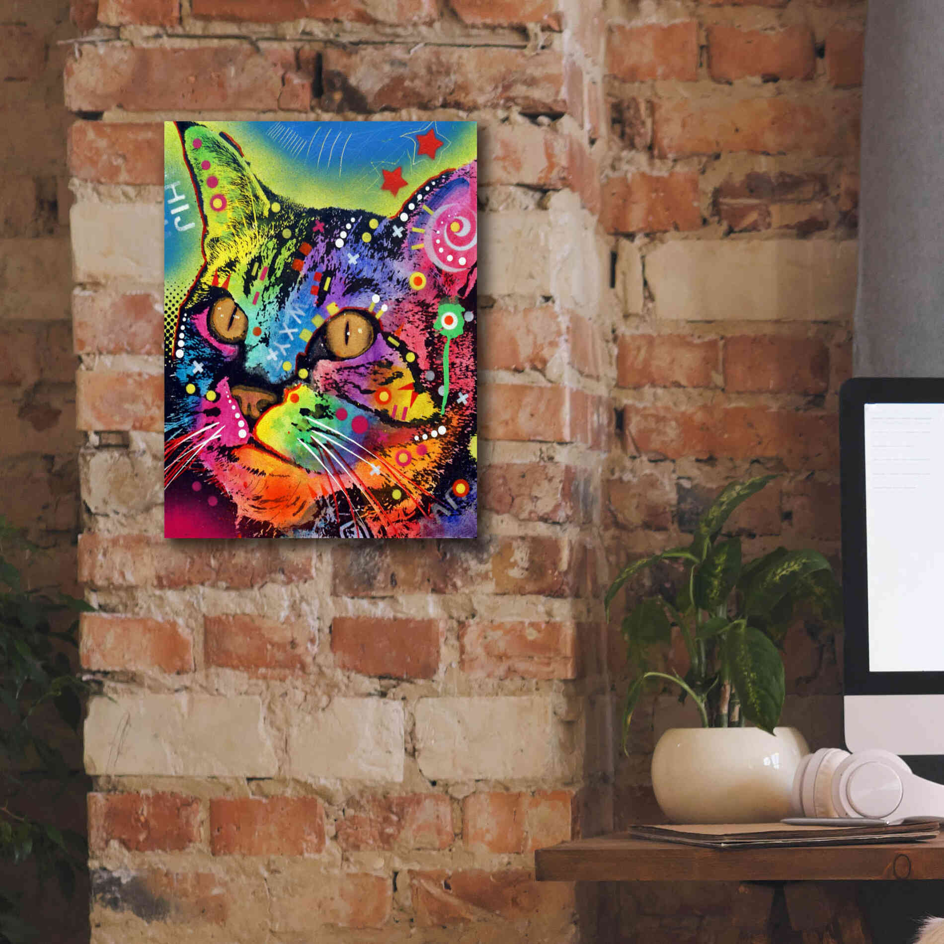 'Alpha' by Dean Russo, Giclee Canvas Wall Art,12x16