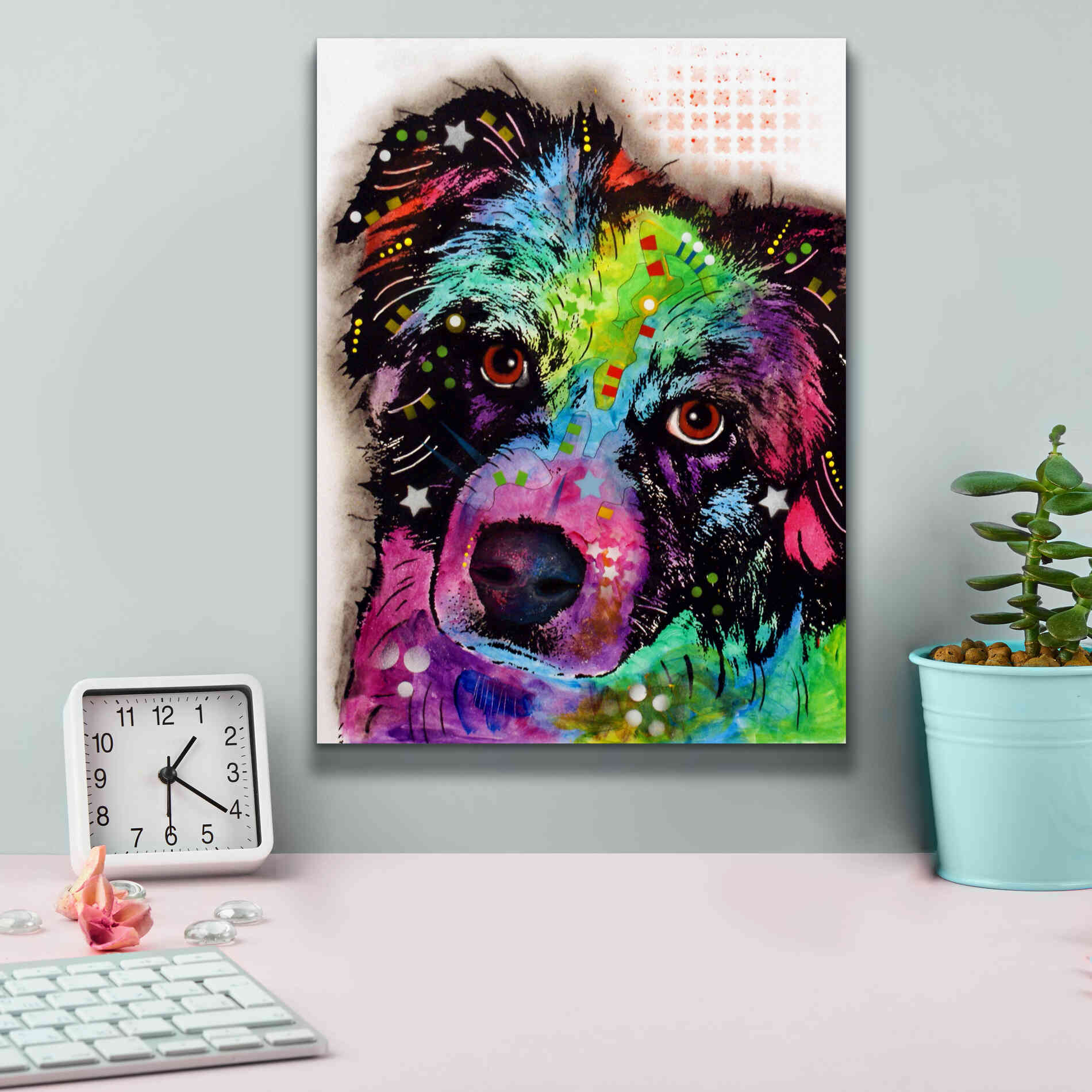 'Aussie' by Dean Russo, Giclee Canvas Wall Art,12x16