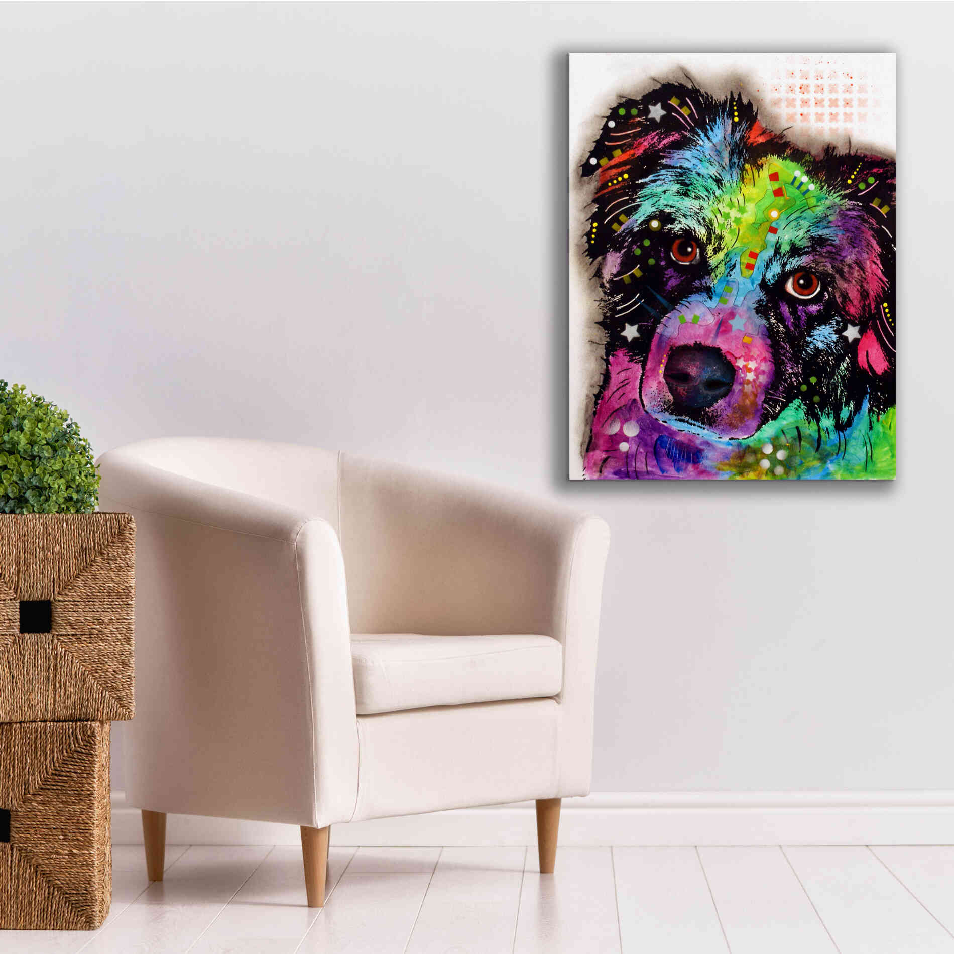 'Aussie' by Dean Russo, Giclee Canvas Wall Art,26x34