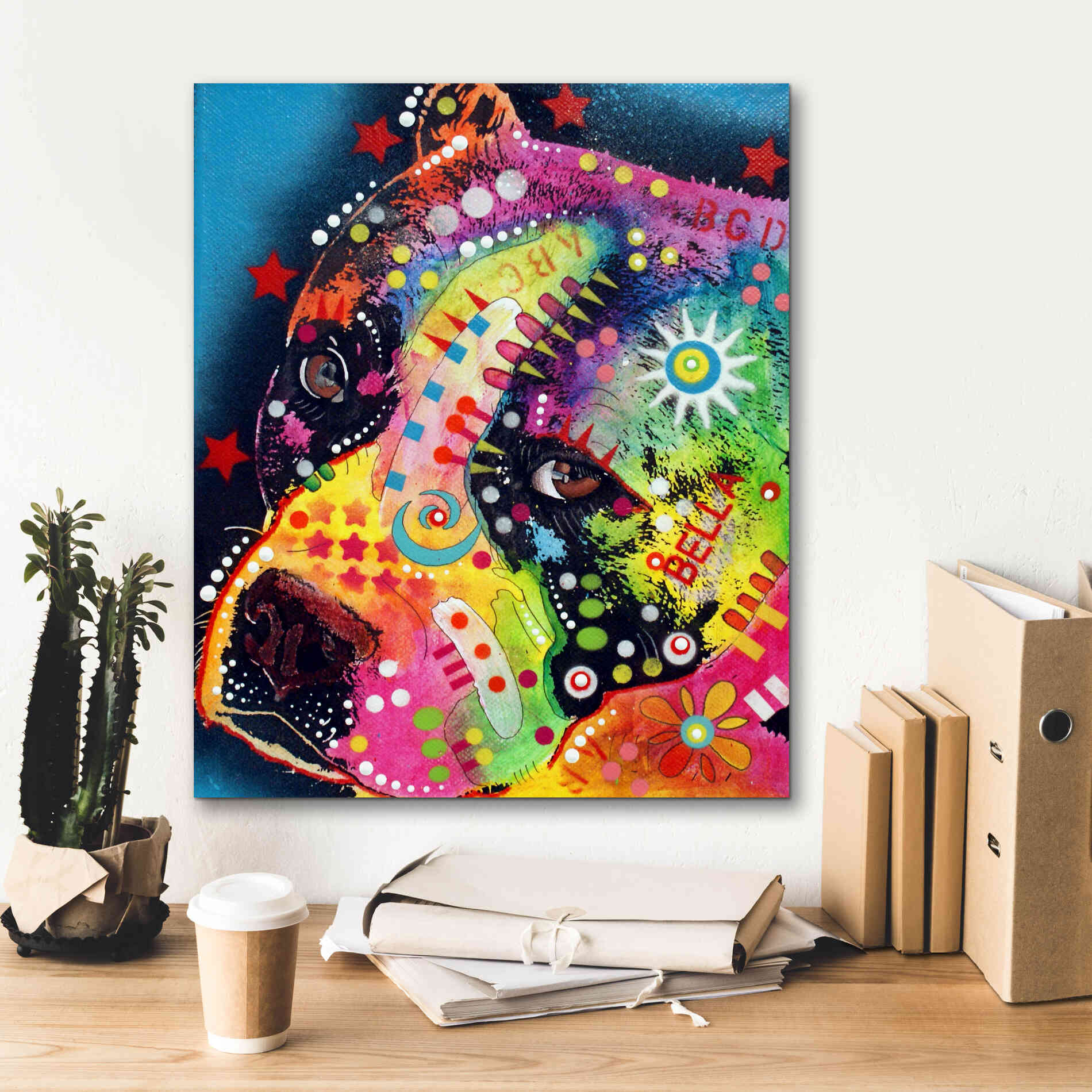 'Bella' by Dean Russo, Giclee Canvas Wall Art,20x24