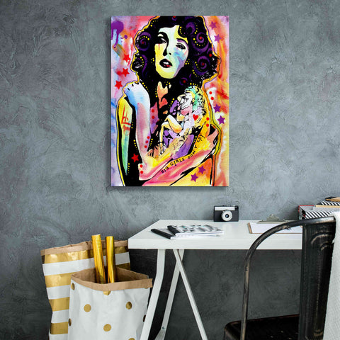 Image of 'Big Girls Don't Cry' by Dean Russo, Giclee Canvas Wall Art,18x26