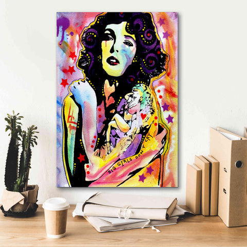 Image of 'Big Girls Don't Cry' by Dean Russo, Giclee Canvas Wall Art,18x26