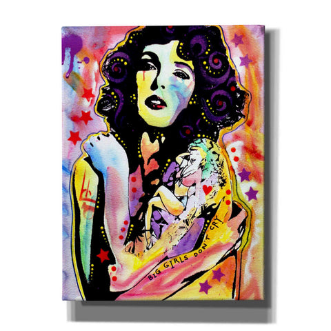 Image of 'Big Girls Don't Cry' by Dean Russo, Giclee Canvas Wall Art