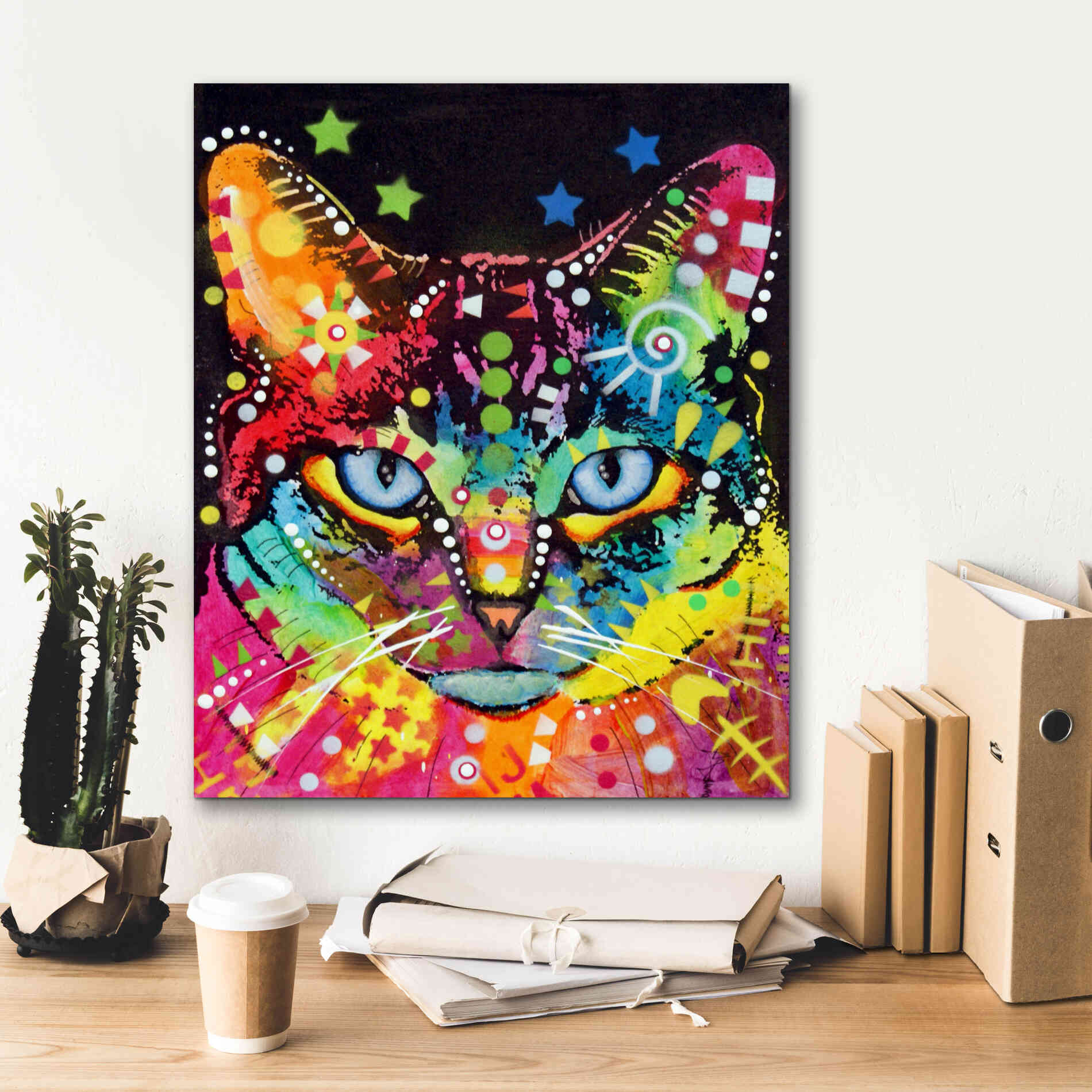 'Blue Eyes' by Dean Russo, Giclee Canvas Wall Art,20x24