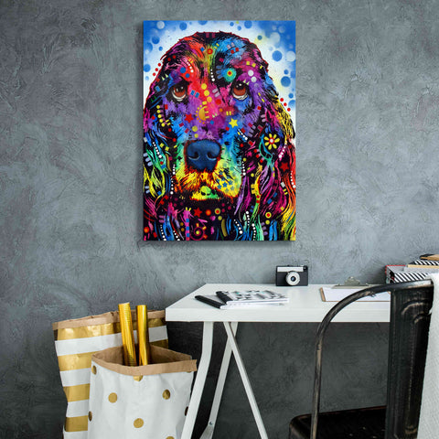 Image of 'Cocker Spaniel 2' by Dean Russo, Giclee Canvas Wall Art,18x26