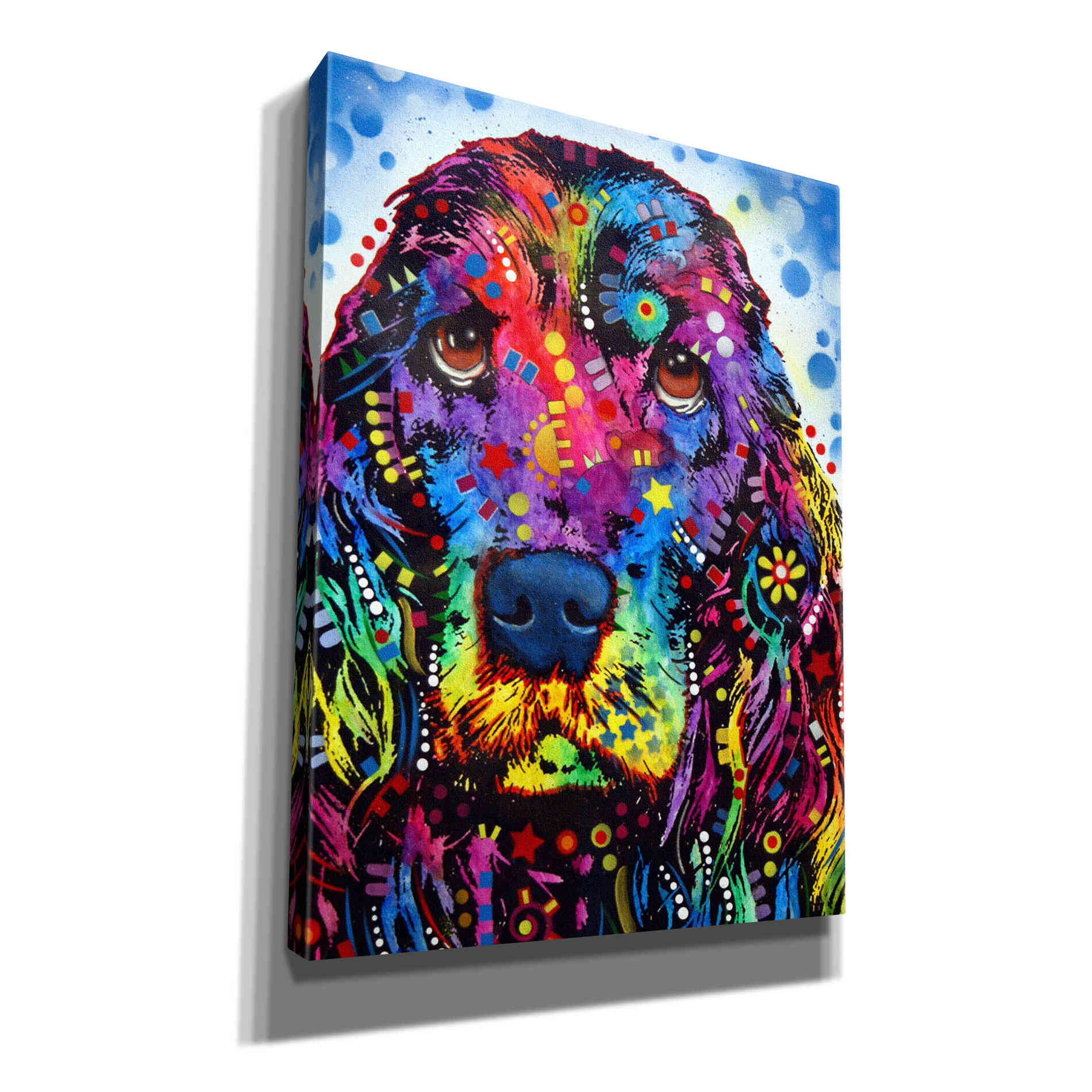 'Cocker Spaniel 2' by Dean Russo, Giclee Canvas Wall Art