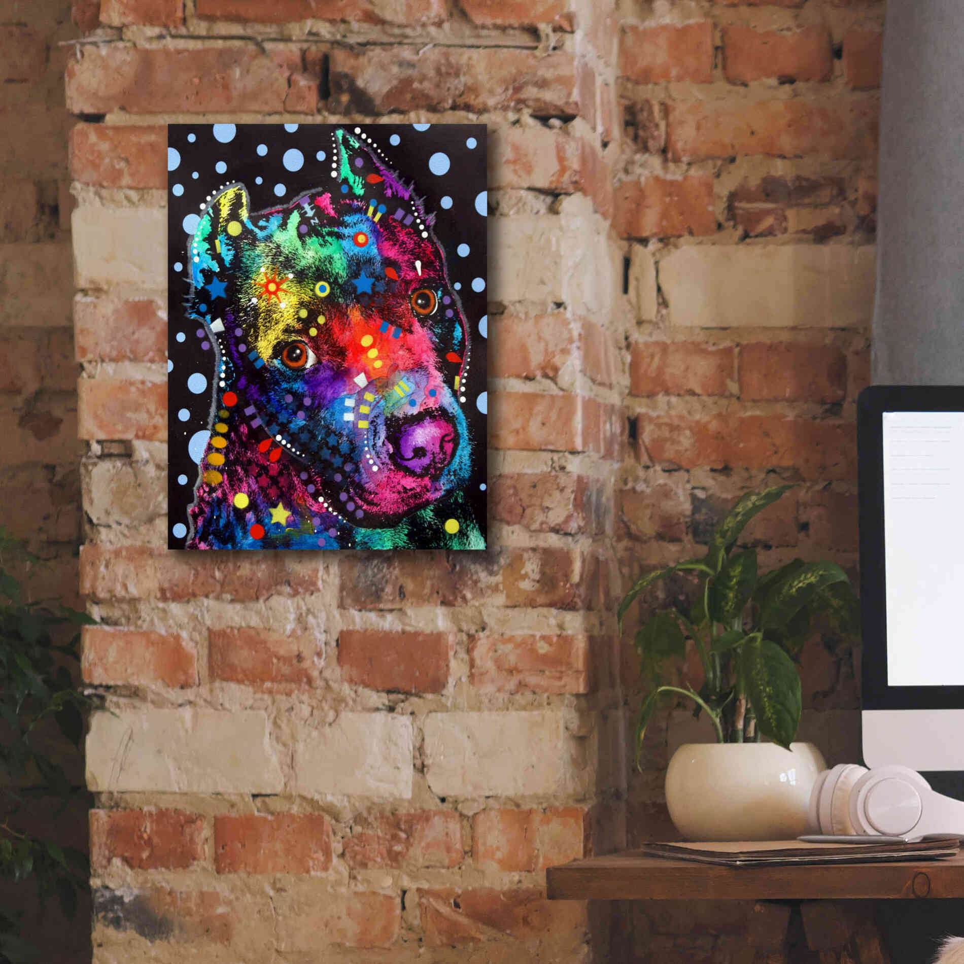 'Companion Pit' by Dean Russo, Giclee Canvas Wall Art,12x16