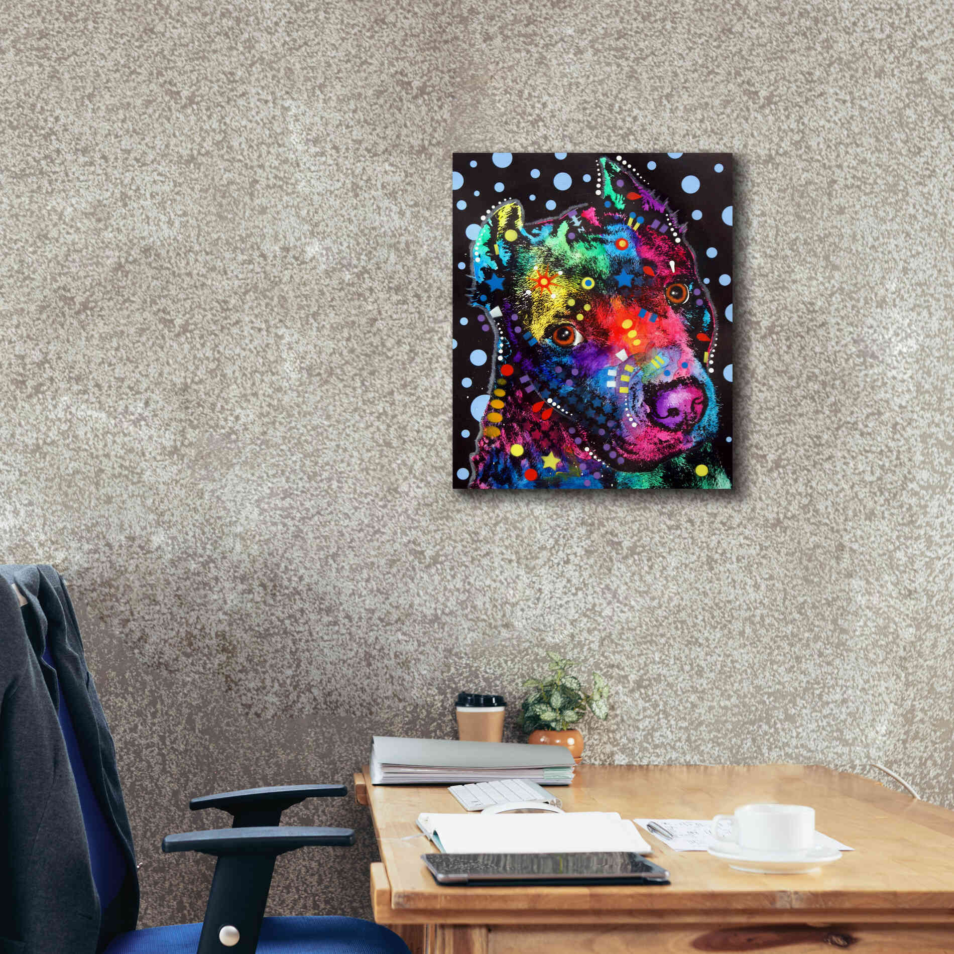 'Companion Pit' by Dean Russo, Giclee Canvas Wall Art,20x24