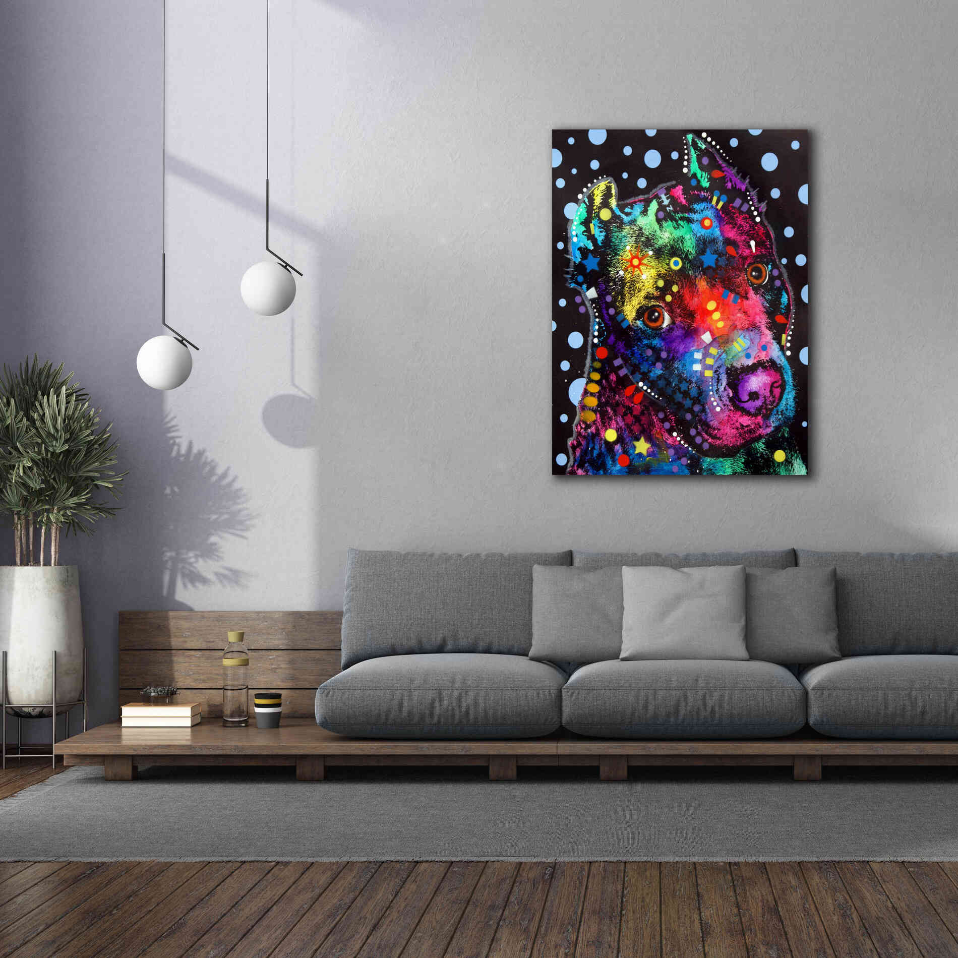 'Companion Pit' by Dean Russo, Giclee Canvas Wall Art,40x54