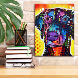 'Dobie' by Dean Russo, Giclee Canvas Wall Art,12x16