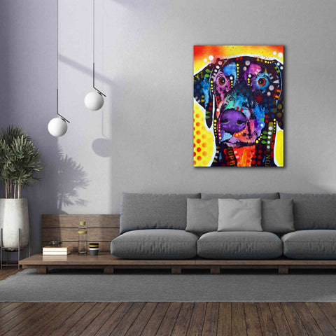 Image of 'Dobie' by Dean Russo, Giclee Canvas Wall Art,40x54