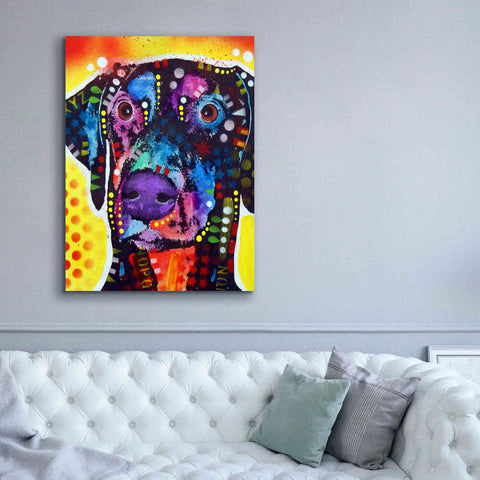 Image of 'Dobie' by Dean Russo, Giclee Canvas Wall Art,40x54