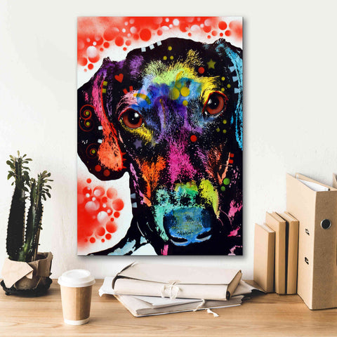 Image of 'Dox' by Dean Russo, Giclee Canvas Wall Art,18x26