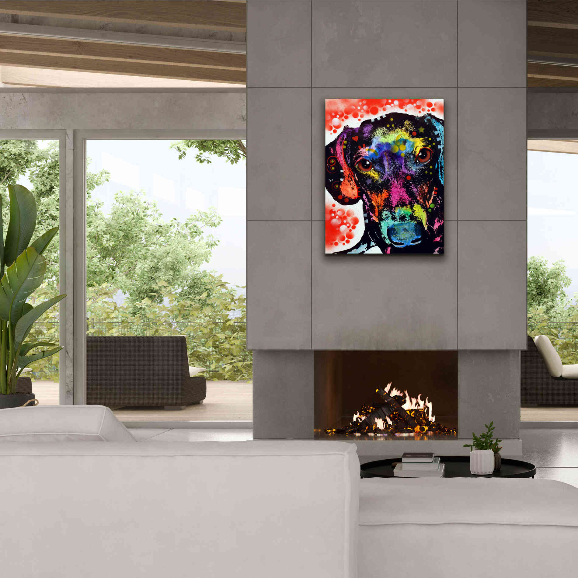 'Dox' by Dean Russo, Giclee Canvas Wall Art,26x34