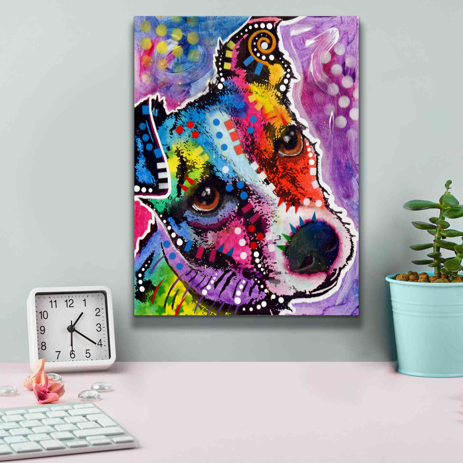 'Dreamy Jack' by Dean Russo, Giclee Canvas Wall Art,12x16