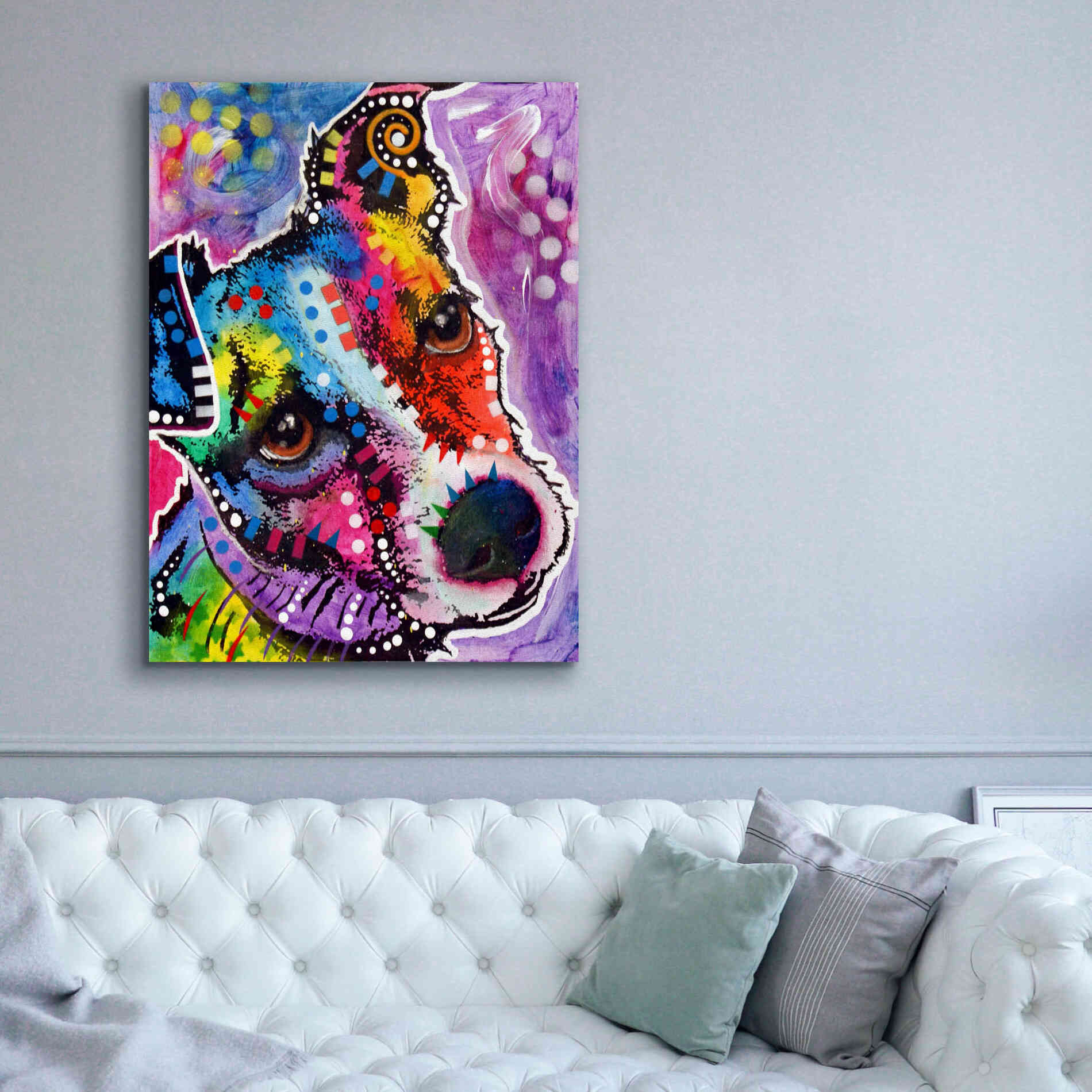 'Dreamy Jack' by Dean Russo, Giclee Canvas Wall Art,40x54