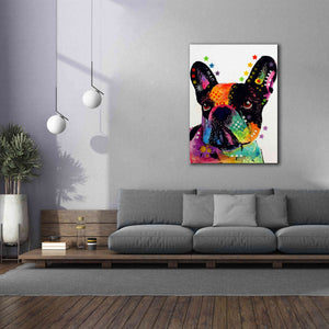 'French Bulldog' by Dean Russo, Giclee Canvas Wall Art,40x54