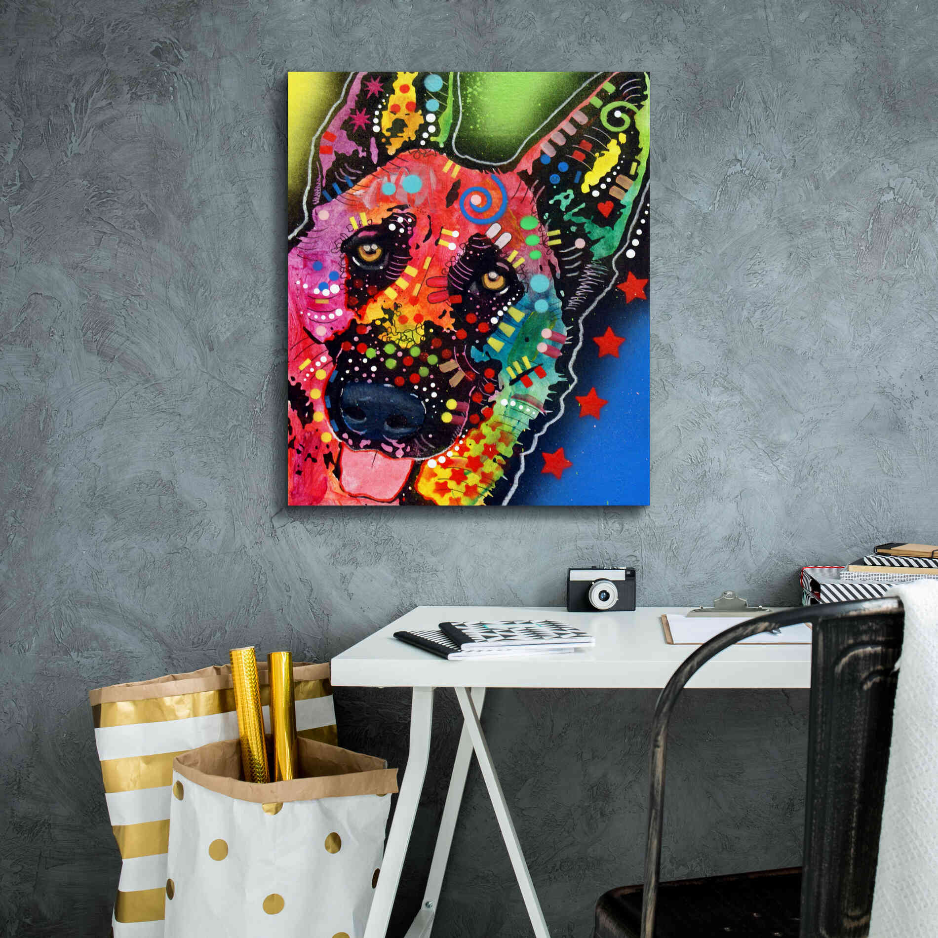 'Jackson' by Dean Russo, Giclee Canvas Wall Art,20x24