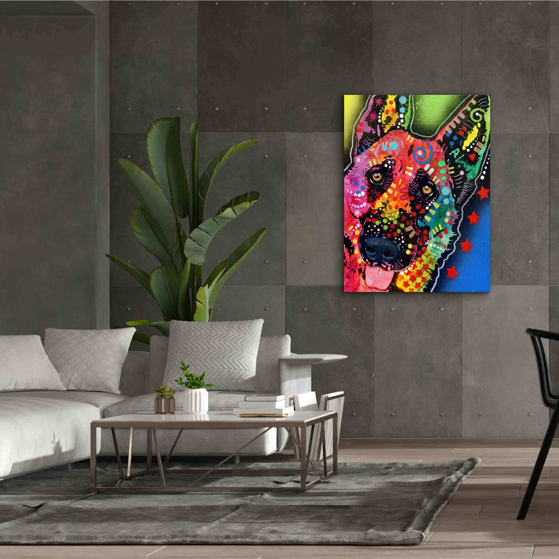 'Jackson' by Dean Russo, Giclee Canvas Wall Art,40x54