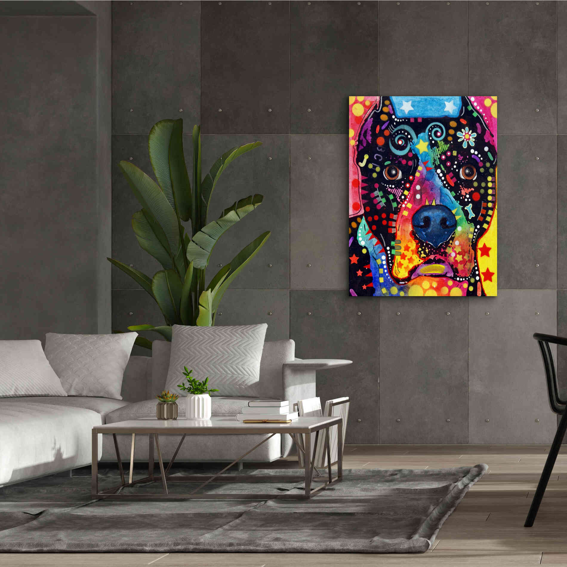 'Junior' by Dean Russo, Giclee Canvas Wall Art,40x54