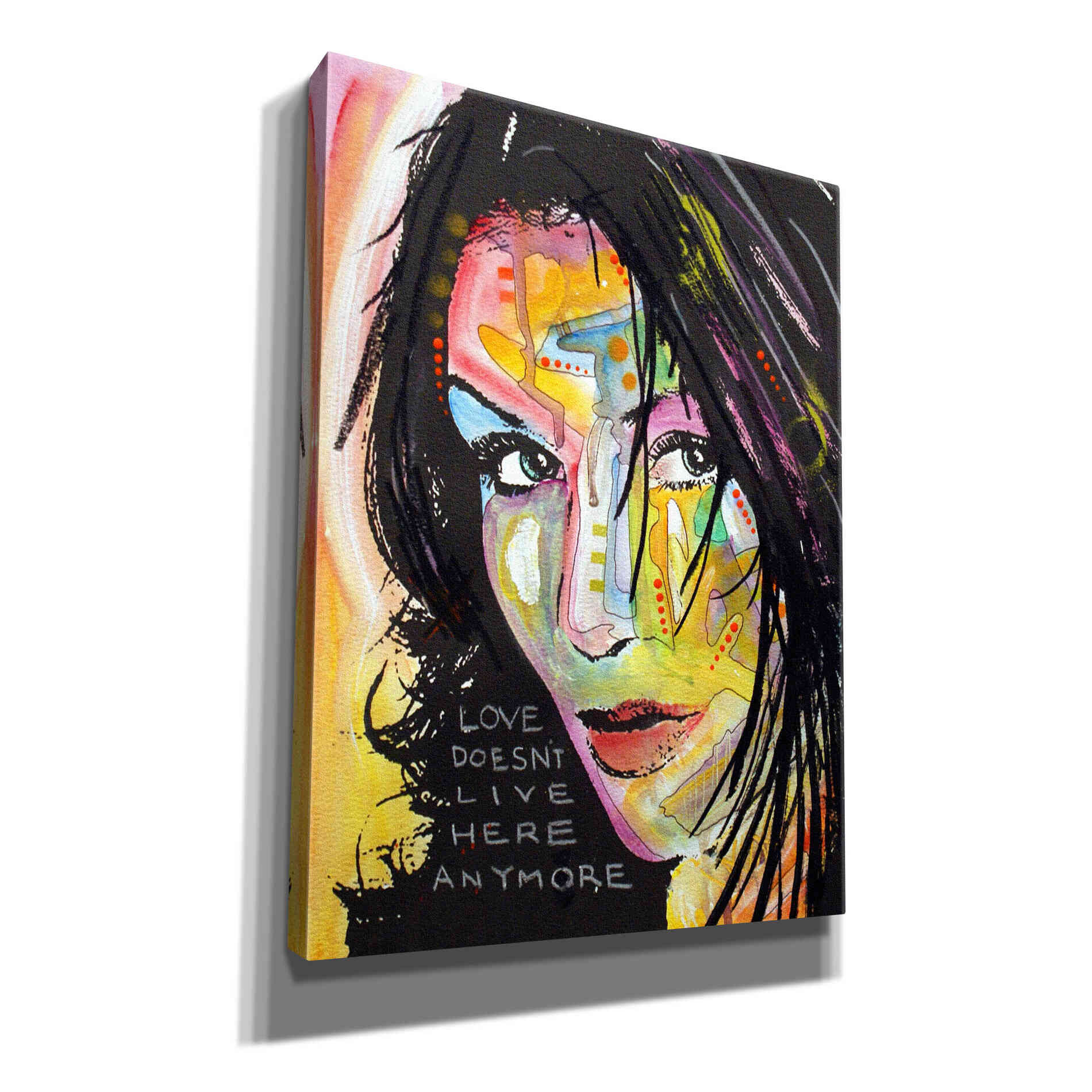 'Love Doesn't Live Here' by Dean Russo, Giclee Canvas Wall Art