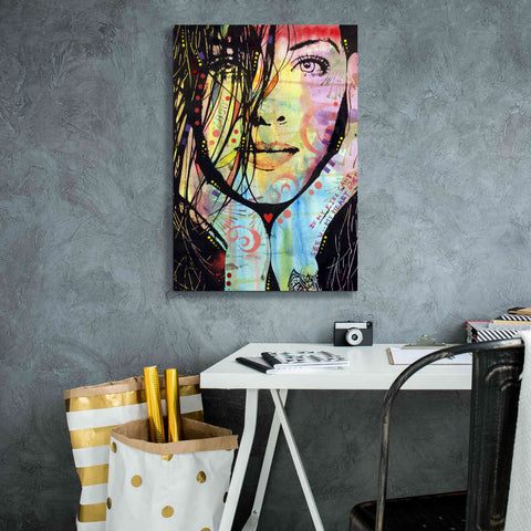 Image of 'My Eyes Cant See U' by Dean Russo, Giclee Canvas Wall Art,18x26