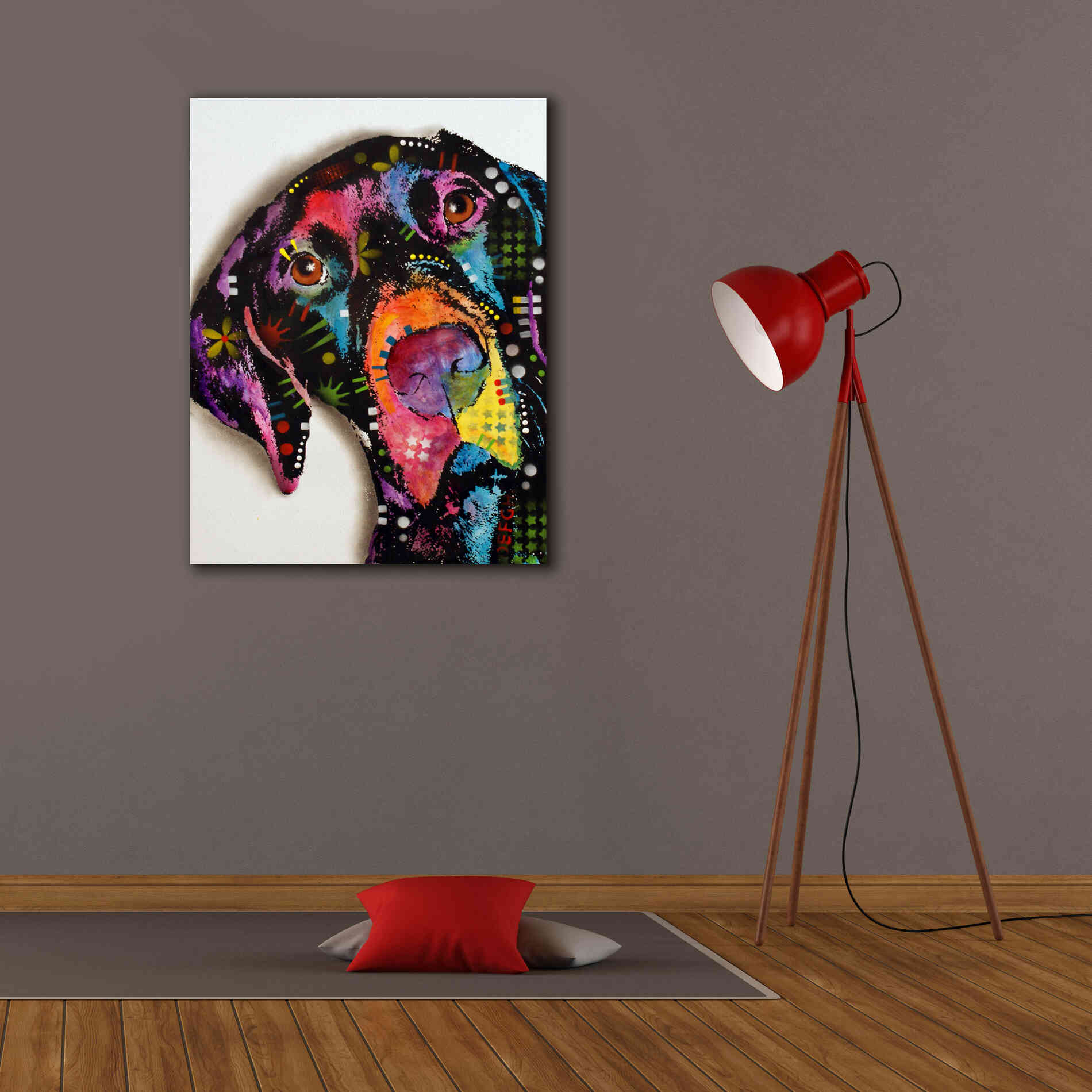 'Pointer' by Dean Russo, Giclee Canvas Wall Art,26x34