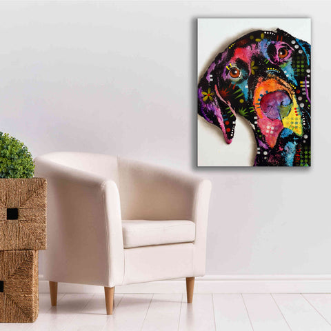 Image of 'Pointer' by Dean Russo, Giclee Canvas Wall Art,26x34