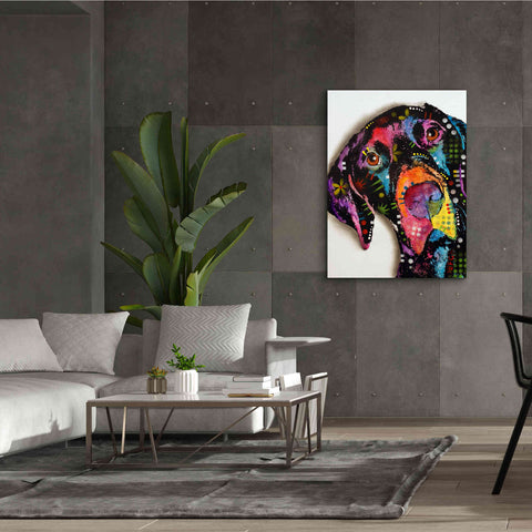 Image of 'Pointer' by Dean Russo, Giclee Canvas Wall Art,40x54