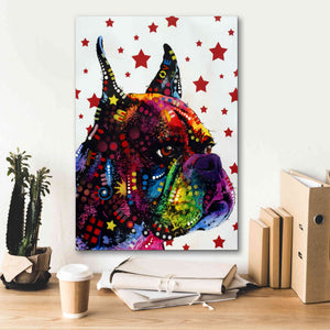 'Profile Boxer 2' by Dean Russo, Giclee Canvas Wall Art,18x26